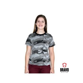 Baby Look Camuflada Urbano 1 - Bravo