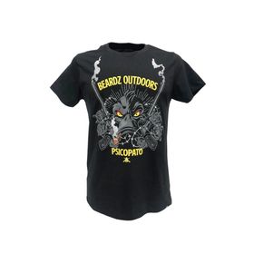 Camiseta Masculina Beardz Javali Psicopato TS30