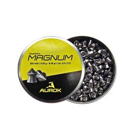 Chumbinho Aurok Magnum 4,5mm 8,48 gr com 250 unid