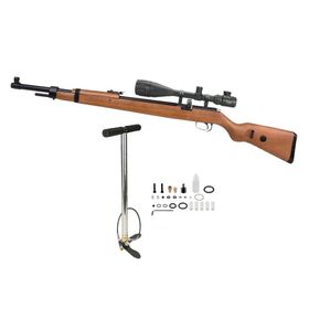 Carabina Pressão PCP Mauser K98 4.5 +Bomba+Luneta 6-24x50