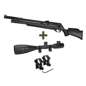 Carabina Pressão PCP T-REX 4.5 Válvula Reguladora + Luneta