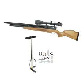 Carabina Pressão Pcp Artemis M22 10 Tiros 5.5mm+Bomba+Luneta