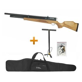 Carabina Pressão Pcp Artemis M22 10 Tiros 5.5 + Bomba + Capa