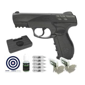 Pistola Co2 Gamo Gp-20 Combat 4,5+Co2+Bbs+Alvos+Itens