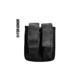 Porta Carregador Pistola Duplo Forhonor Cordura 1000 Black