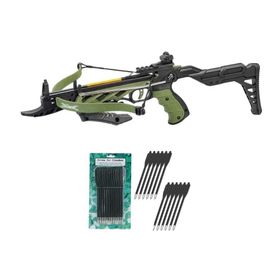 Besta/balestra Recurvo Alligator TCS2-G 80l + Kit 12 Flechas