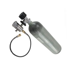 KIT Cilindro Fibra De Carbono Scuba PCP 3L 300bar + Completo