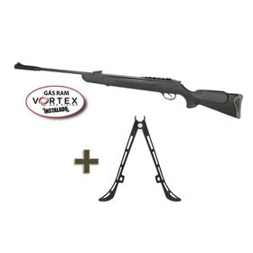 Carabina de Pressão Hatsan HT 125 Gas Ram Vortex 6.35 + Bipé