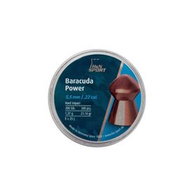 Chumbinho Profissional H&n Baracuda Power 5,5mm 200un