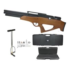 Carabina Pressão PCP Behemoth PS-R3-SF 5,5 Wood+Case+Bomba