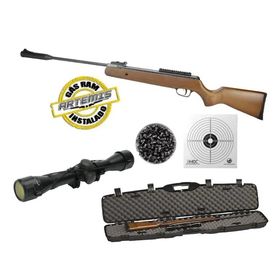 Carabina Pressão Black Hawk Mad GR70kg 5.5 Artemis + Kit PRO