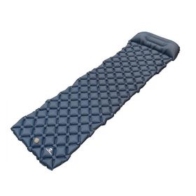 Colchonete Inflável Solteiro Dott 1,95M X 58Cm Azul -