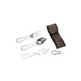 Conjunto De Talheres  Azteq Jamboree Em Aço Inox Para