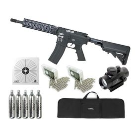 Rifle Pressão CO2 FN Herstal RIS SA Full Metal 4.5 + Kit Pro