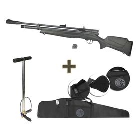 Carabina PCP Beeman NEW 1336 54 Joules 10 Tiros 5,5mm - Rossi + Capa + Bomba
