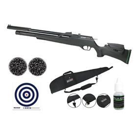 Carabina de Pressão PCP Artemis T-REX 5.5mm + Itens