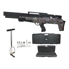 Carabina Pressão PCP Behemoth PS-R3-SF 5,5 Camuflada + Itens