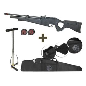 Carabina de Pressão PCP Hatsan Flash 101 VR+Bomba+Capa+Bomba