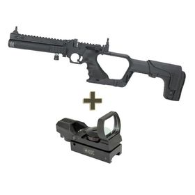 Pistola de Pressão PCP Hatsan AIR JET 1 Cal 5.5 + Red Dot