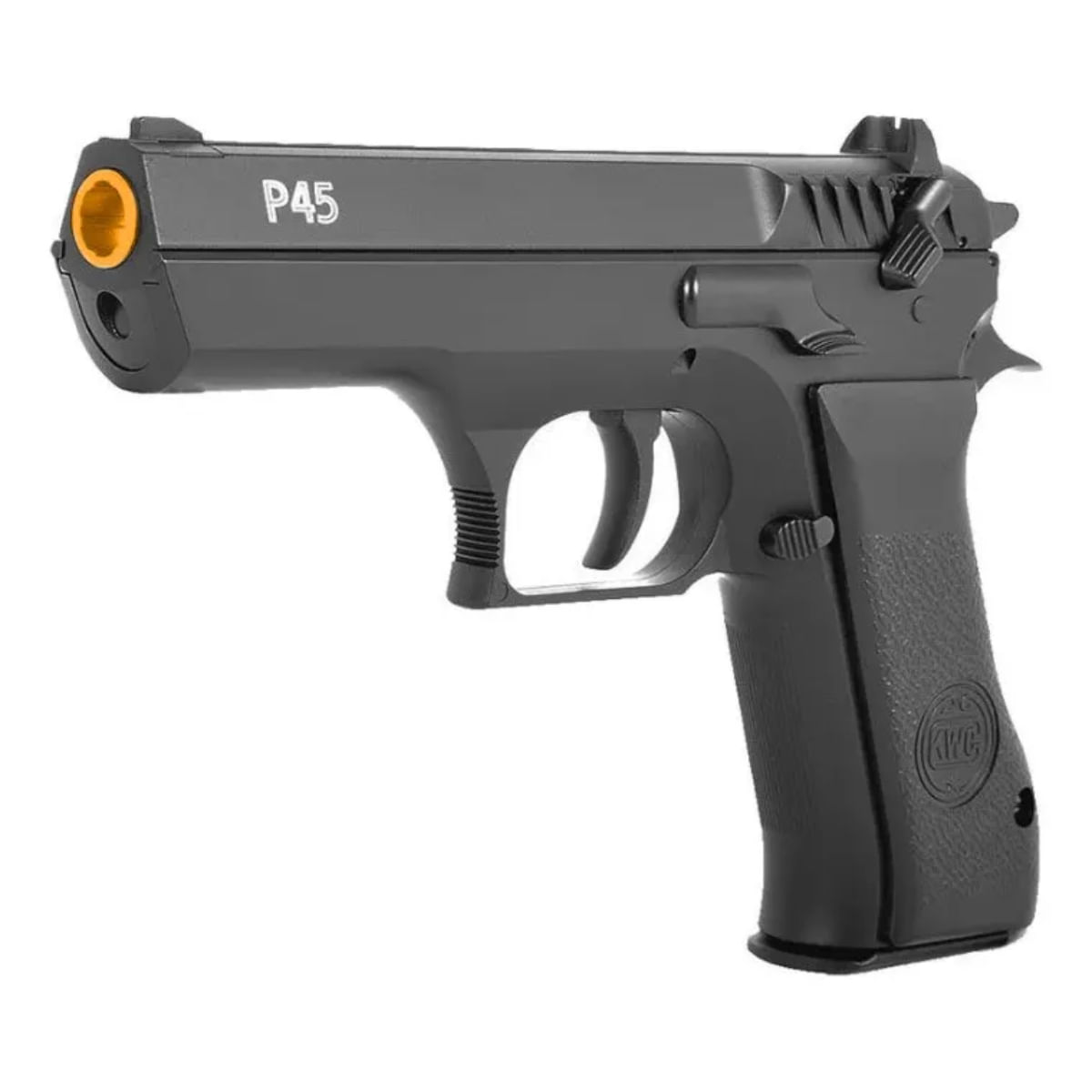 kit Pistola Airgun P45 Baby Eagle Co2 4,5mm Rossi - Ventureshop