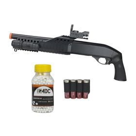 Shotgun de Airsoft Pump Action M180 B2+2 Sacos de BBS