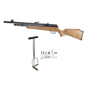 Carabina Pressão PCP Beeman Raider 1331 Madeira 5.5+Bomba