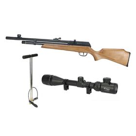 Carabina Pressão PCP Beeman Raider 1331 5.5+Luneta 4-16x40+