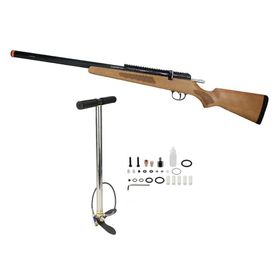 Carabina de Pressão PCP M30 HELLCAT Madeira 5,5 + Itens