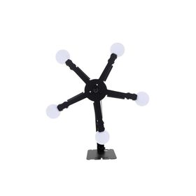 Alvo 5 Estrela Rotativa Metálico plinking e Airsoft - Rossi
