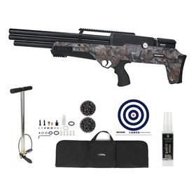 Carabina Pressão PCP Behemoth PS-R3-SF 5,5 Camuflada + Kit