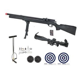 Carabina de Pressão PCP NKS Archero S 5,5 + Itens