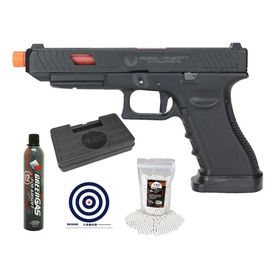 Pistola de Airsoft Rossi GK Combat Master Blowback 6mm + Kit