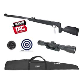 Carabina de Pressão Naja 2.0 Nitro 4,5mm Cano Fixo + Kit