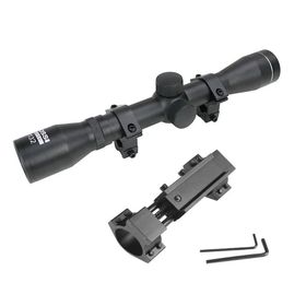 Mount Absorção anti impacto + Luneta 4x32 para Trilhos 11mm