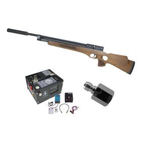 Carabina de Pressão PCP Brocock Concept S6 5,5 + Compressor