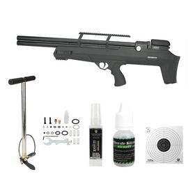 Carabina Pressão PCP Behemoth PS-R2 SF 5.5 Nova Vista +Bomba