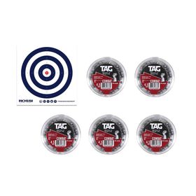 Kit 05 Cx Chumbinho Combat Cal 4,5 TAG+Alvos
