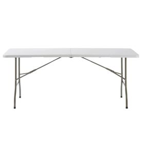 Mesa Dobrável Maleta Robust 180x73,5cm Resina - NTK