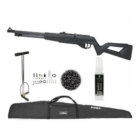 Carabina de Pressão PCP G850 Black Cal 5,5 + Bomba + Kit