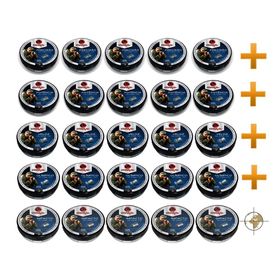 Kit Chumbinho Chakal Calibre 5,5mm - 30 Potes Diversos