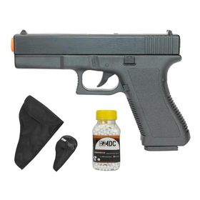 Pistola De Airsoft Vigor Glock Gk-v307 + BBS + Coldre / Capa