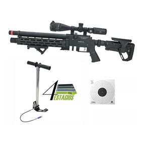 Carabina PCP Puncher Mortal X Tactical 5.5 + Kit