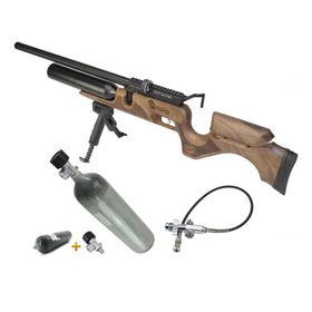 Carabina PCP Puncher Bighorn 12 Tiros 5,5 + Scuba de 6,8 L