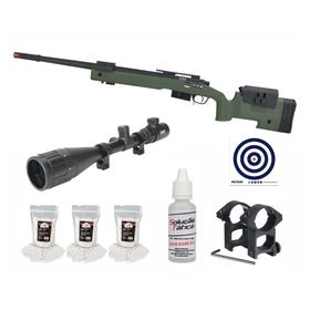 Rifle Airsoft Sniper M40 A5 VSR10 SA-S03 + Kit