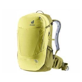 Mochila Bike Transalpine 30 Litros Verde/Amarela - Deuter