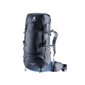 Mochila Aircontact Lite 50+10L Cargueira Preto/Azul - Deuter