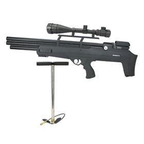 Carabina PCP Bullpup Behemoth PS-R3 5.5 + Luneta 6-24x50 +