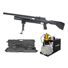 Carabina PCP Puncher Bigmax X Black 5.5 + Compressor 110V
