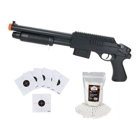 Shotgun Airsoft VG Pump Tactical Short 6.0 Rossi + 1000bbs