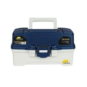 Caixa Para Pesca (6202 Azul C/ 2 Bandejas 2 Suporte Plano